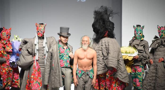 Сенсационное выступление на неделе моды в Китае