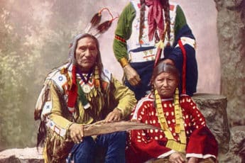 Семья индейцев