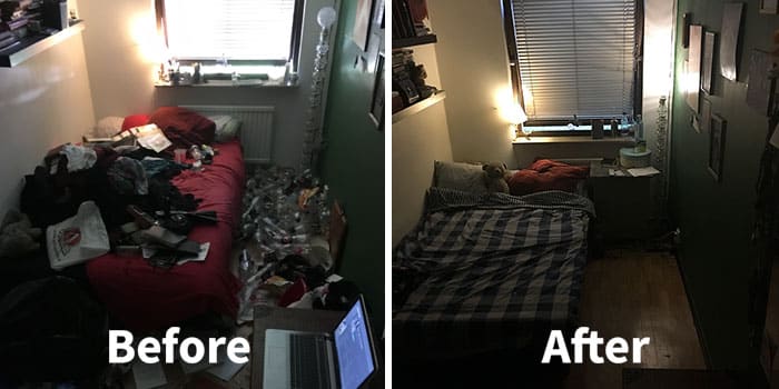 Сравнение двух комнат