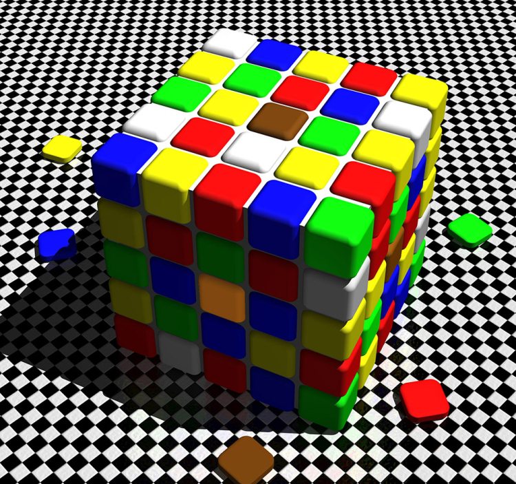 Сколько по-вашему цветов на этом кубе