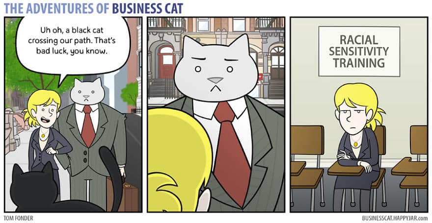 Комикс кот в бизнесе 2