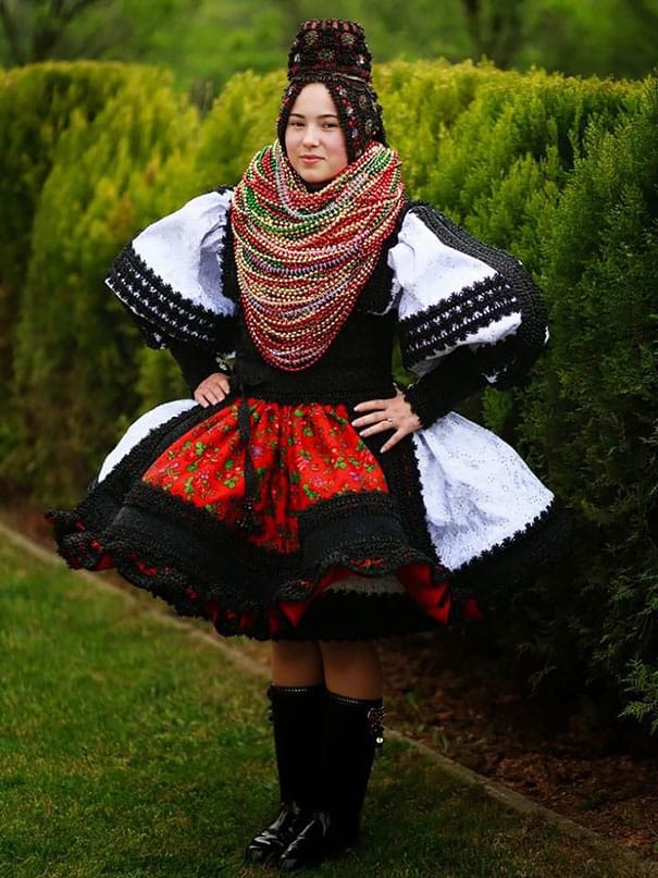 Свадебный румынский наряд
