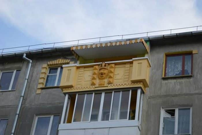 Шедевры балконного зодчества